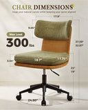 Mid Century Modern Office/Vanity/Dinning Chair CH400-Lucklife