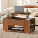 COMHOMA Coffee Table with Lifting Top & Hidden Storage