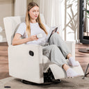 COMHOMA Manual Textile 360° Swivel Manual Rocker Recliner H7030