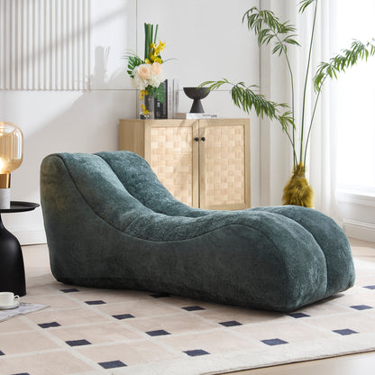 Creative bean bag sofa chair for adults  filled  with high-quality sponge that is plump and elastic fitting the curves of the human body and providing gentle support to the body in all as
