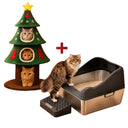COMHOMA® Christmas Cat Tree & Cat Litter Box Bundle PETXMAS-BUNDLE