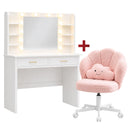 COMHOMA® Vanity Desk & Chair Bundle B1004-BUNDLE