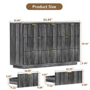 COMHOMA Buffet Sideboard Cabinet with 6/8 Drawers