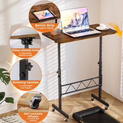 Standing Desk Adjustable Height & Tiltable Tabletop