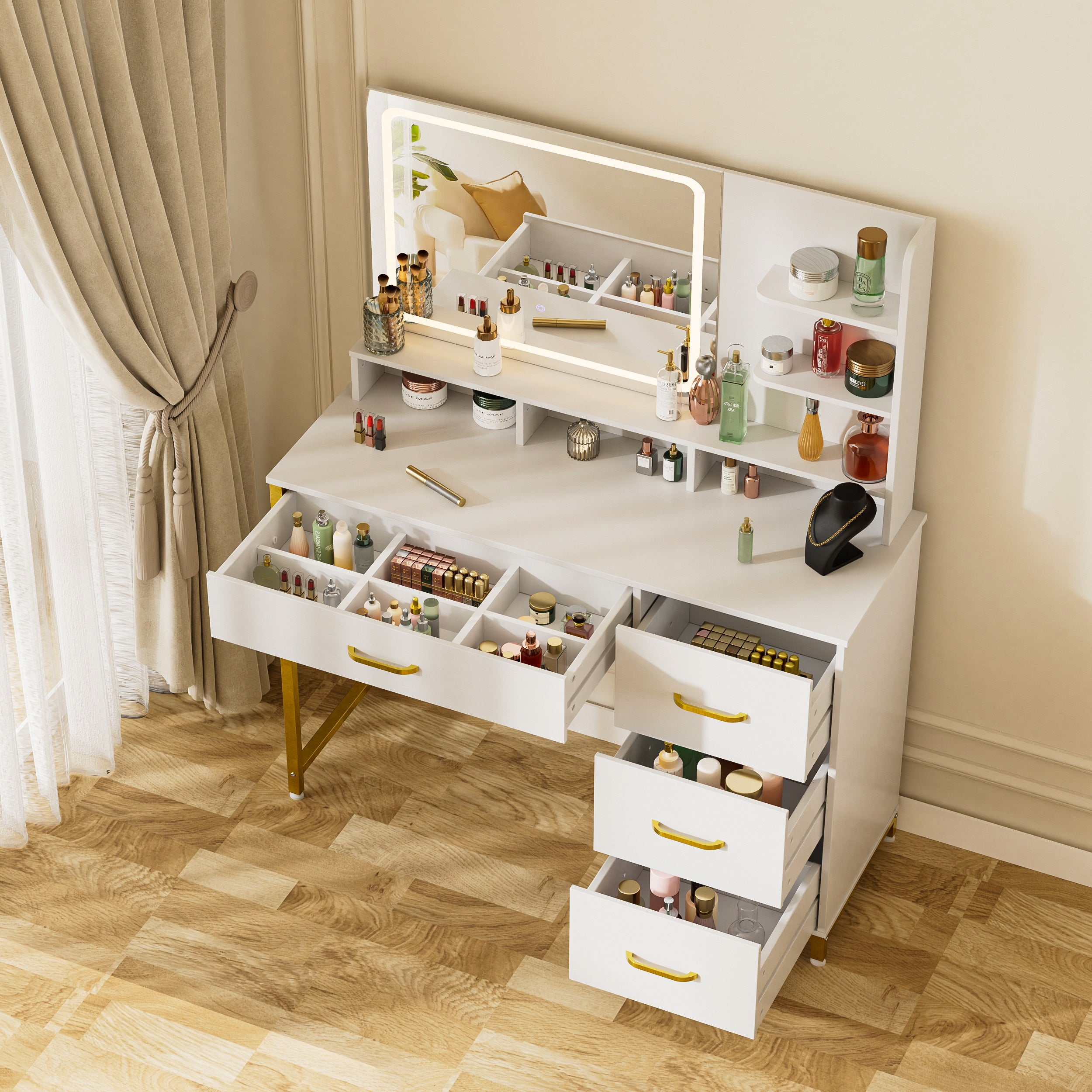 COMHOMA Vanity Desk B1006 WMT