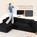 COMHOMA Cloud Sectional Couch-B10-WMT