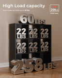 6/8/9 Cubes Wood Storage Organizer with Open Back and Removable Back Panels B3001-LUCKLIFE