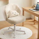 COMHOMA Petal Cute Vanity Chair, Height Adjustable CH718