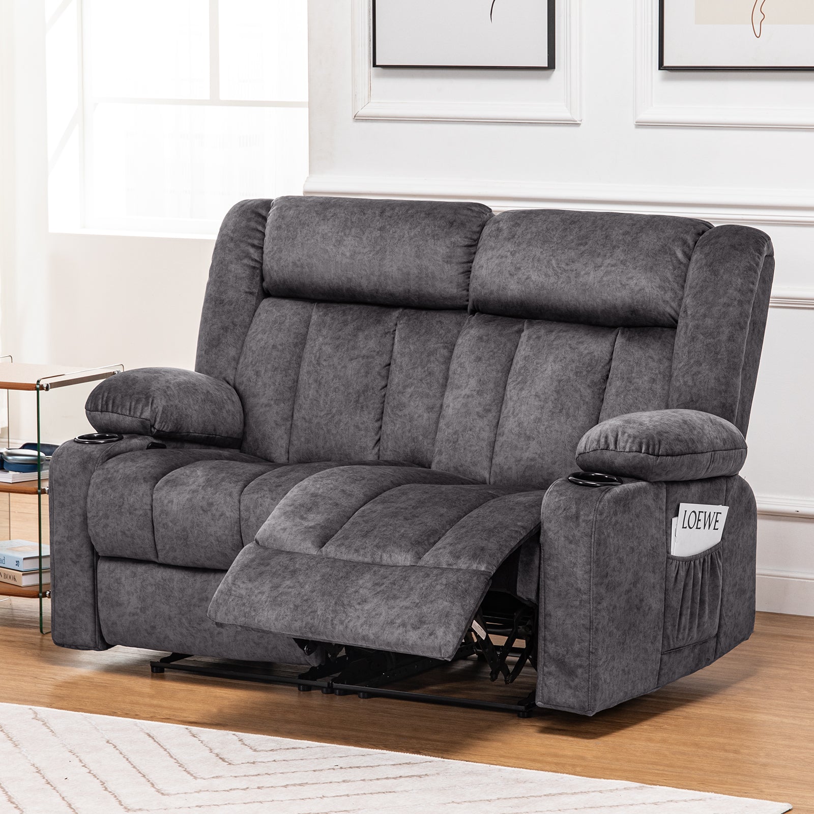 COMHOMA Massage Swivel Recliner H1148