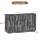 COMHOMA Buffet Sideboard Cabinet with 6/8 Drawers