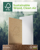 6/8/9 Cubes Wood Storage Organizer with Open Back and Removable Back Panels B3001-LUCKLIFE