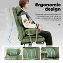 COMHOMA Big and Tall Office Chair with Lumbar Support & Adjustable Footrest GT205