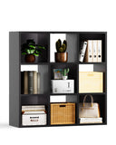 6/8/9 Cubes Wood Storage Organizer with Open Back and Removable Back Panels B3001-LUCKLIFE