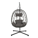Egg Chair for Bedroom Living Room Balcony, Gray