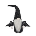 10x3x15.5' Fabric Black Gnome With Wings Decor, for Halloween Decor