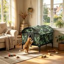 LUCKLIFE® Heated Outdoor Cat House, Weatherproof Shelter with Heating Pad, Winter Use PET06