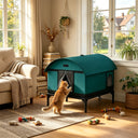 LUCKLIFE® Heated Outdoor Cat House, Weatherproof Shelter with Heating Pad, Winter Use PET06