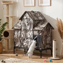 LUCKLIFE® Extra Large Heated Cat House for Outside, 100% Weatherproof, 27.9"W x 16.5"D x 32.7"H, PET07