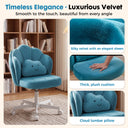 COMHOMA Petal Cute Vanity Chair, Height Adjustable CH718