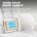 COMHOMA Big and Tall Office Chair with Lumbar Support & Adjustable Footrest GT205