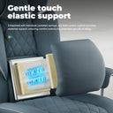 COMHOMA Big and Tall Office Chair with Lumbar Support & Adjustable Footrest GT205