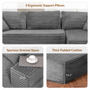 COMHOMA Cloud Sectional Couch-B10-WMT