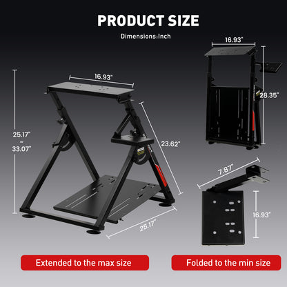 GTPLAYER Sim Racing Wheel Stand Simulator GT-S04