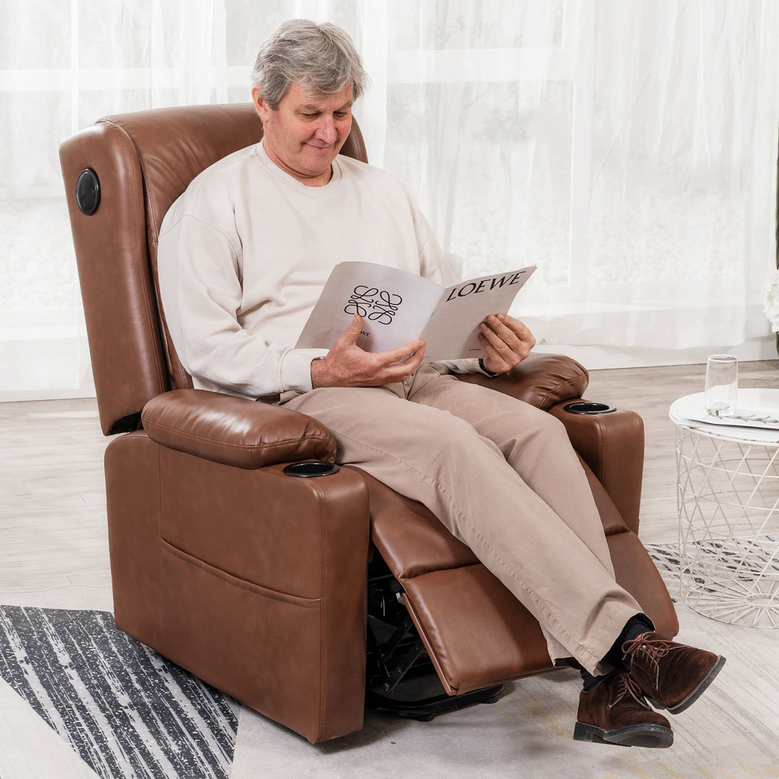 COMHOMA Power Lift Recliner Chair with Bluetooth Speakers-GB-MPLR-02