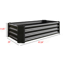 Metal Raised Garden Bed with Gloves Tools OT-GD02