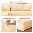COMHOMA Cloud Sectional Couch-B10-WMT