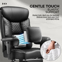 COMHOMA Big and Tall Office Chair 400lbs, 90°-150° Recline CH810