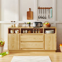 COMHOMA 63'' Buffet Sideboard Cabinet with Storage