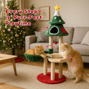 COMHOMA Christmas Cat Tree Tower PET01