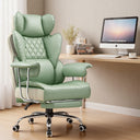 COMHOMA Colorful Big and Tall Office Chair with Lumbar Support & Adjustable Footrest GT205