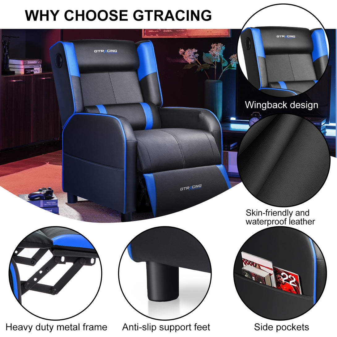 GTRACING Gaming Recliner Chair GT208M