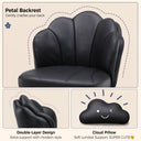 COMHOMA Petal Cute Vanity Chair, Height Adjustable CH718