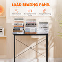 COMHOMA 32 inch Non-Adjustable Height Office Desk DH01