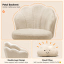 COMHOMA Petal Cute Vanity Chair, Height Adjustable CH718