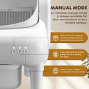 COMHOMA® Self Cleaning | Open Top Cat Automatic Litter Box, APP Control and Weight Monitoring