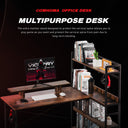 COMHOMA Office Desk with Shelf WMT-CD55