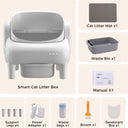 COMHOMA® Self Cleaning | Open Top Cat Automatic Litter Box, APP Control and Weight Monitoring