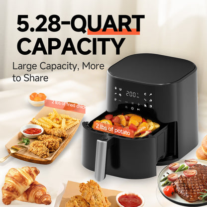 QIDO Air Fryer 8-in-1 with 5 QT Capacity AF01