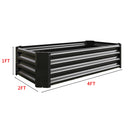 Metal Raised Garden Bed with Gloves Tools OT-GD02