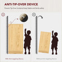 COMHOMA 63'' Buffet Sideboard Cabinet with Storage