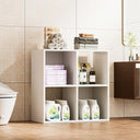 COMHOMA 4, 6, 8 Wood Cube Storage Organizer with Open Back and Removable Back Panels B3001