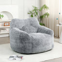 Bean Bag Chair, Bean Bag Sofa Chair with Armrests Stuffed High-Density Foam, Lazy Sofa Comfy Chairs BeanBag Chair for Adults in Living Room,Bedroom Reading