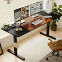 Electric Standing Desk Height Adjustable Desk for Home and Office Computer Table Gaming Desk Modern Luxiury Table 55'   Lift-up Desk