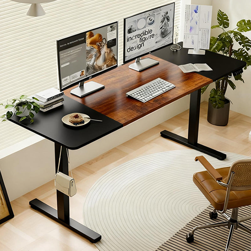 Electric Standing Desk Height Adjustable Desk for Home and Office Computer Table Gaming Desk Modern Luxiury Table 55'   Lift-up Desk