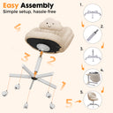 COMHOMA Petal Cute Vanity Chair, Height Adjustable CH718