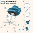 COMHOMA Petal Cute Vanity Chair, Height Adjustable CH718